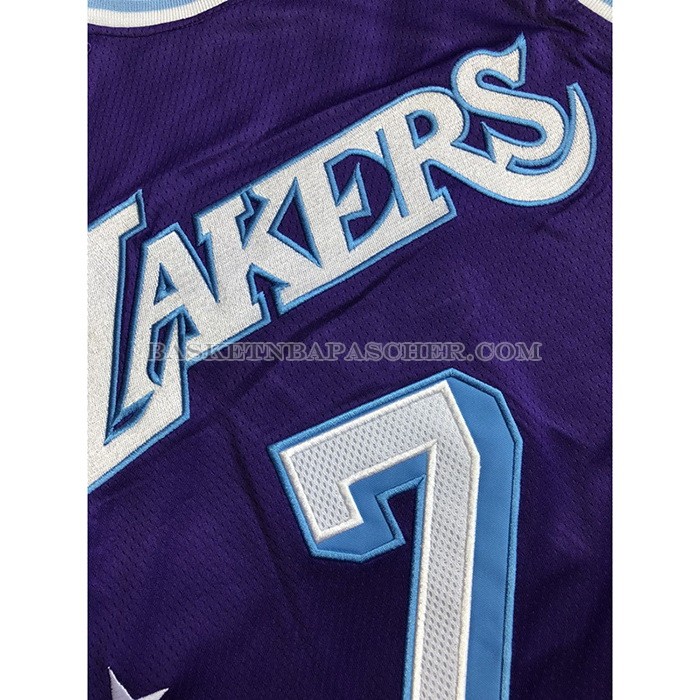 Maillot Los Angeles Lakers Carmelo Anthony NO 7 Ville 2021-22 Volet